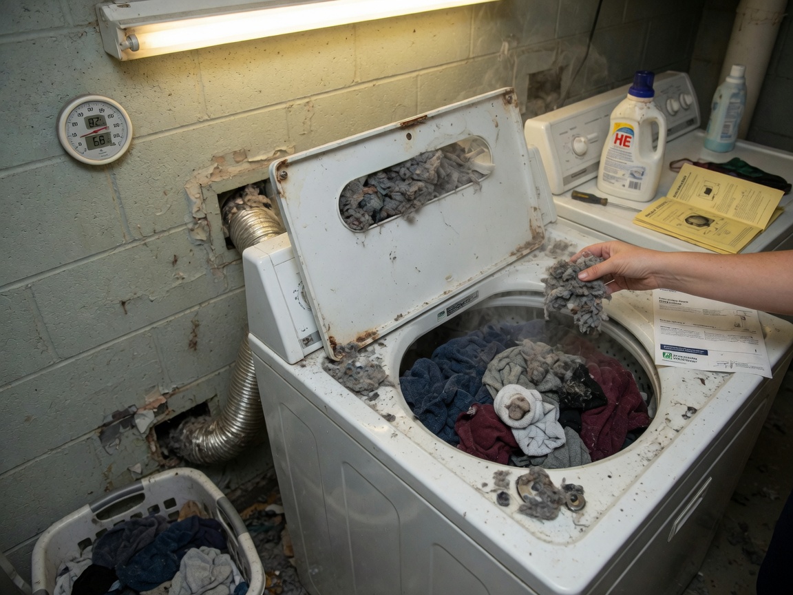 Why Does Your Dryer Take Too Long to Dry Clothes?